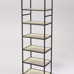 Стеллаж Стронг №137 в стиле ЛОФТ, Крем Вайс