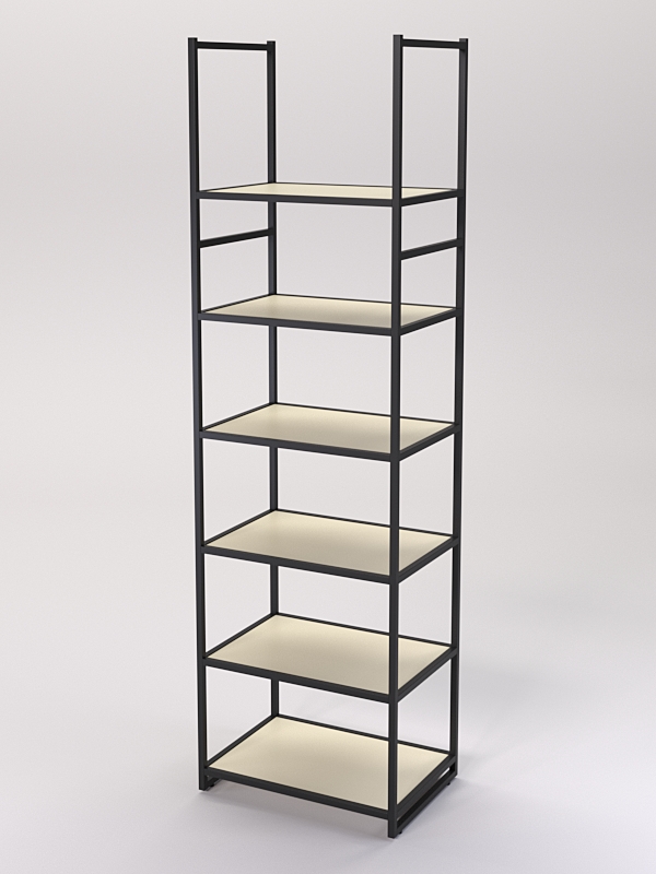 Стеллаж Стронг №137 в стиле ЛОФТ, Крем Вайс