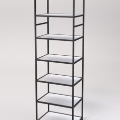 Стеллаж Стронг №139 в стиле ЛОФТ, Белый