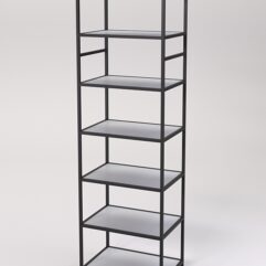 Стеллаж Стронг №139 в стиле ЛОФТ, Серый