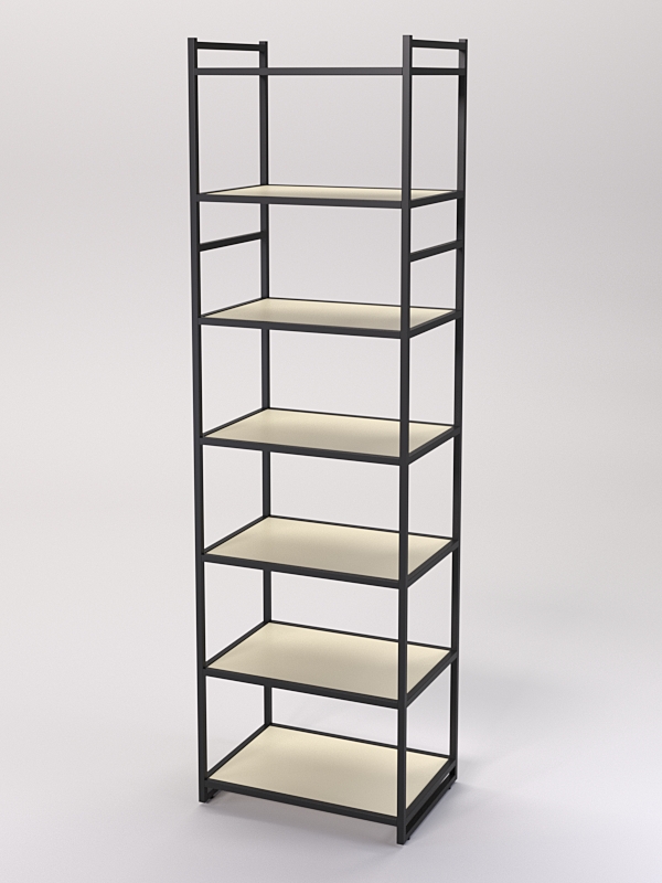 Стеллаж Стронг №139 в стиле ЛОФТ, Крем Вайс