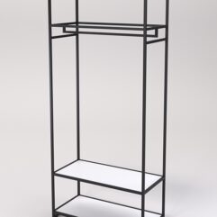 Стеллаж Стронг №143 в стиле ЛОФТ, Белый