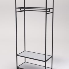 Стеллаж Стронг №143 в стиле ЛОФТ, Серый