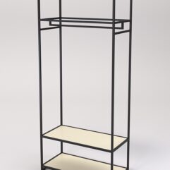 Стеллаж Стронг №143 в стиле ЛОФТ, Крем Вайс