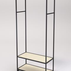 Стеллаж Стронг №144 в стиле ЛОФТ, Крем Вайс