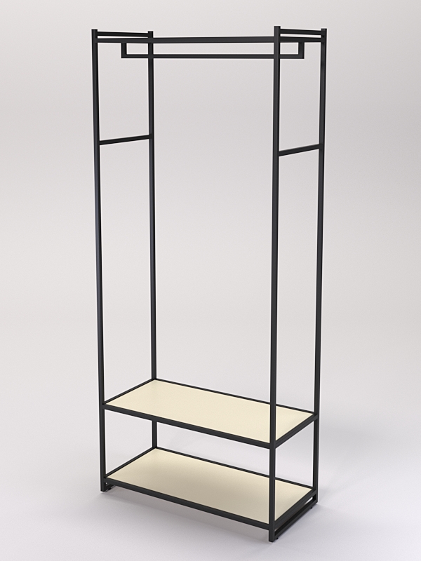 Стеллаж Стронг №144 в стиле ЛОФТ, Крем Вайс