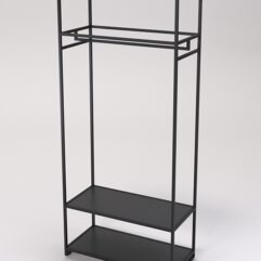 Стеллаж Стронг №146 в стиле ЛОФТ, Черный