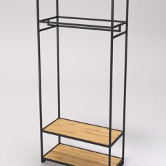 Стеллаж Стронг №146 в стиле ЛОФТ, Дуб Золотистый