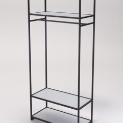 Стеллаж Стронг №147 в стиле ЛОФТ, Серый