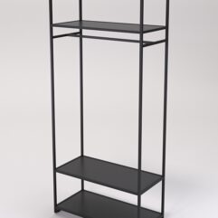 Стеллаж Стронг №147 в стиле ЛОФТ, Черный