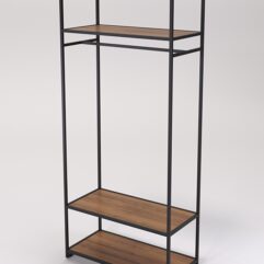 Стеллаж Стронг №147 в стиле ЛОФТ, Орех