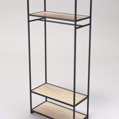 Стеллаж Стронг №148 в стиле ЛОФТ, Дуб Сонома