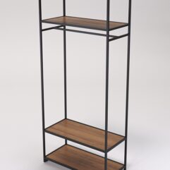 Стеллаж Стронг №148 в стиле ЛОФТ, Орех