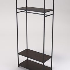 Стеллаж Стронг №148 в стиле ЛОФТ, Дуб Венге