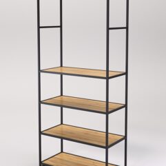 Стеллаж Стронг №149 в стиле ЛОФТ, Дуб Золотистый