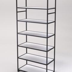 Стеллаж Стронг №150 в стиле ЛОФТ, Белый