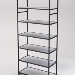 Стеллаж Стронг №150 в стиле ЛОФТ, Серый