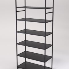 Стеллаж Стронг №150 в стиле ЛОФТ, Черный