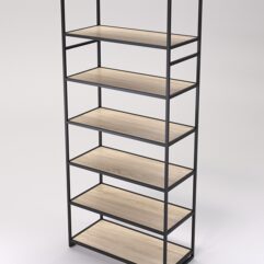 Стеллаж Стронг №151 в стиле ЛОФТ, Дуб Сонома