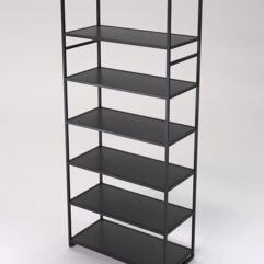 Стеллаж Стронг №151 в стиле ЛОФТ, Черный