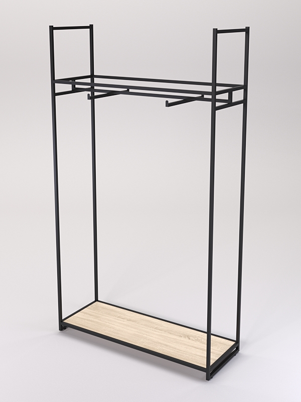 Стеллаж Стронг №152 в стиле ЛОФТ, Дуб Сонома