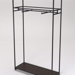 Стеллаж Стронг №152 в стиле ЛОФТ, Дуб Венге