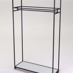 Стеллаж Стронг №154 в стиле ЛОФТ, Серый