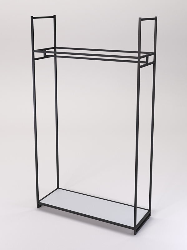 Стеллаж Стронг №154 в стиле ЛОФТ, Серый