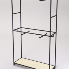 Стеллаж Стронг №156 в стиле ЛОФТ, Крем Вайс