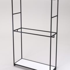 Стеллаж Стронг №158 в стиле ЛОФТ, Белый