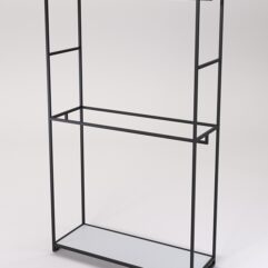 Стеллаж Стронг №158 в стиле ЛОФТ, Серый