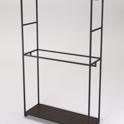 Стеллаж Стронг №158 в стиле ЛОФТ, Дуб Венге