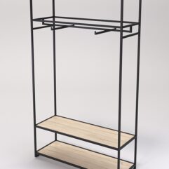 Стеллаж Стронг №162 в стиле ЛОФТ, Дуб Сонома