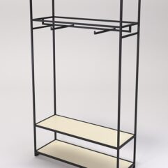 Стеллаж Стронг №162 в стиле ЛОФТ, Крем Вайс