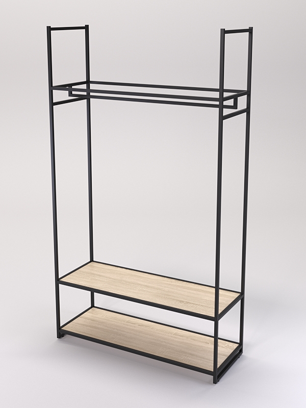 Стеллаж Стронг №164 в стиле ЛОФТ, Дуб Сонома