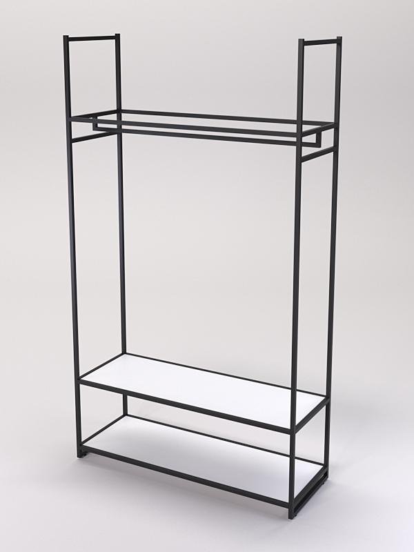 Стеллаж Стронг №164 в стиле ЛОФТ, Белый