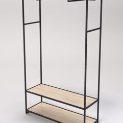 Стеллаж Стронг №166 в стиле ЛОФТ, Дуб Сонома