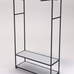 Стеллаж Стронг №166 в стиле ЛОФТ, Серый