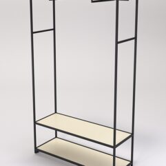 Стеллаж Стронг №166 в стиле ЛОФТ, Крем Вайс