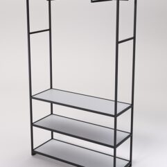 Стеллаж Стронг №170 в стиле ЛОФТ, Серый