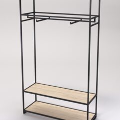 Стеллаж Стронг №174 в стиле ЛОФТ, Дуб Сонома