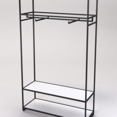 Стеллаж Стронг №174 в стиле ЛОФТ, Белый