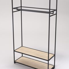 Стеллаж Стронг №176 в стиле ЛОФТ, Дуб Сонома