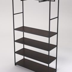 Стеллаж Стронг №182 в стиле ЛОФТ, Дуб Венге