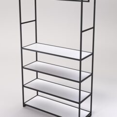 Стеллаж Стронг №184 в стиле ЛОФТ, Белый