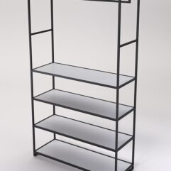 Стеллаж Стронг №184 в стиле ЛОФТ, Серый