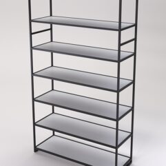 Стеллаж Стронг №188 в стиле ЛОФТ, Серый