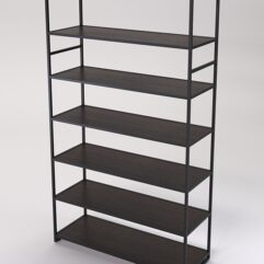 Стеллаж Стронг №188 в стиле ЛОФТ, Дуб Венге