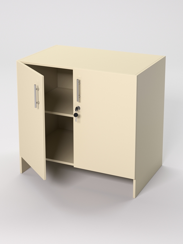 Прилавок ЭКОНОМ №1-ДП (900мм), Крем Вайс