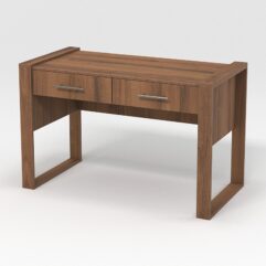 Компьютерный стол письменный №1, Орех
